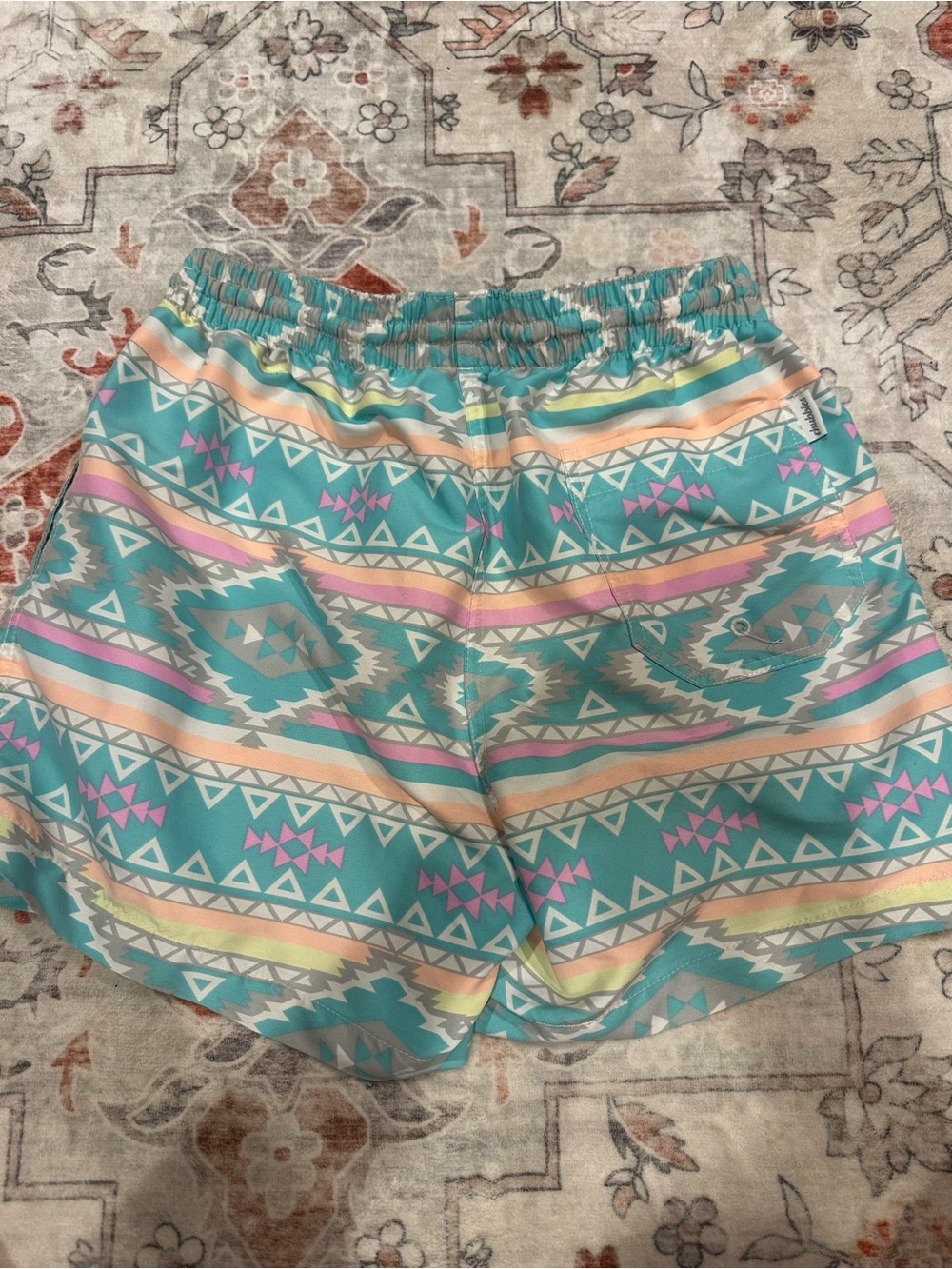 Turquoise Aztec Chubbies - Picture 2 of 3